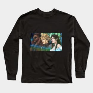 Barret, Cloud, Tifa FF VII Remake Long Sleeve T-Shirt